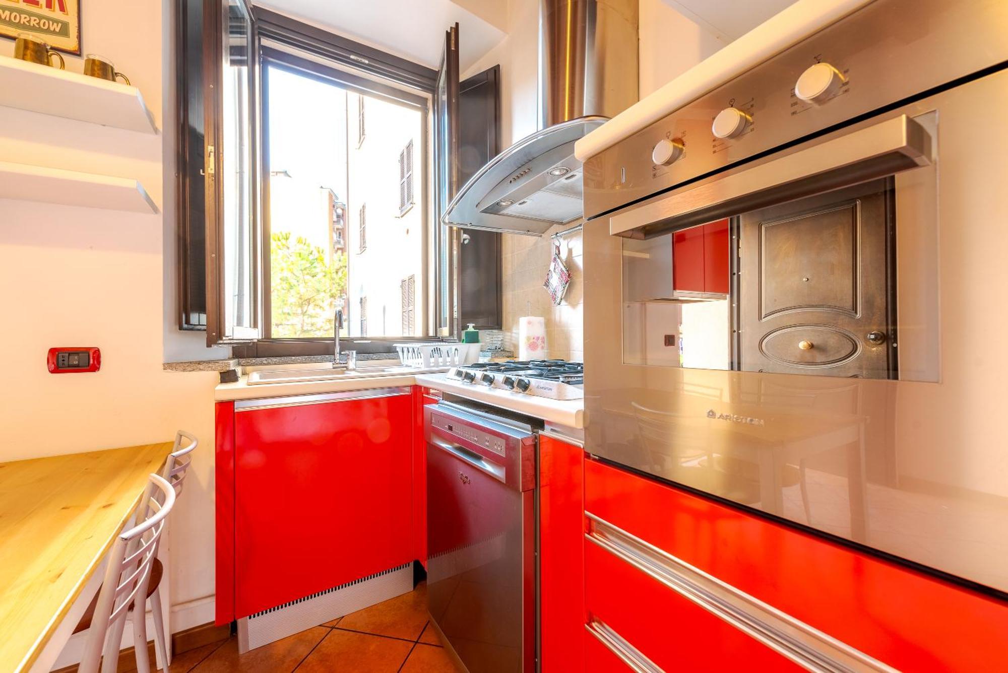 Guest Planet - Rosso Milano Apartment - Navigli Area Dış mekan fotoğraf
